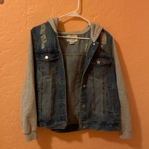 Jean Jacket with Hood